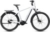 Cube Kathmandu Hybrid Deluxe Pro 800 metallicwhite'n'chrome Größe: 54 cm