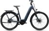 Cube Kathmandu Hybrid Deluxe SLX 800 mineralblue'n'blue Größe: Easy Entry 46 cm