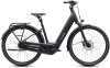 Cube Supreme Hybrid Comfort Pro 600 grey'n'chrome Größe: Easy Entry 46 cm
