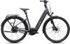 Cube Supreme Hybrid Deluxe SLT 600 slabgrey'n'chrome Größe: Easy Entry 46 cm