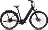 Cube Supreme Hybrid C:62 Deluxe SLT 600 liquidred'n'chrome Größe: Easy Entry 50 cm